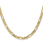 10K 4.75mm Flat Figaro Chain - Product Photo