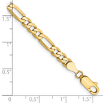 10K 4.75mm Flat Figaro Chain - Product Photo