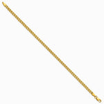 10K Yellow Gold 3.0mm Wide Double Strand Rope Bracelet - Product Photo