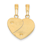 10K Two-tone MOMMY and ME Break-A-Part Charm - Product Photo