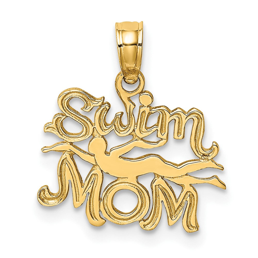 10K SWIM MOM w/Swimmer Charm - Product Photo