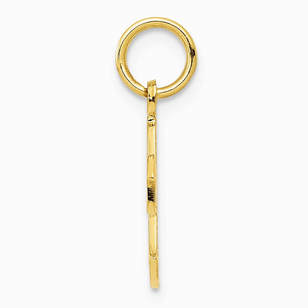 10K / 14K Yellow Gold Ghost Charm - Product Photo