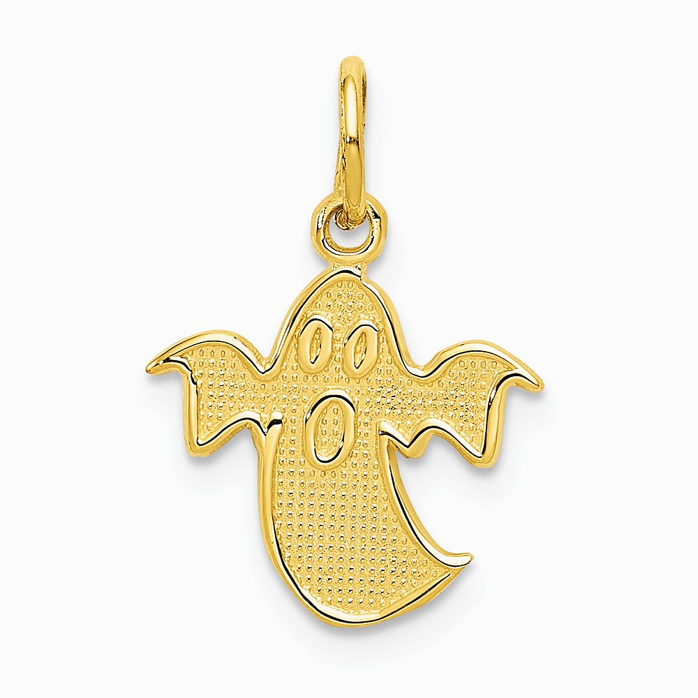 10K / 14K Yellow Gold Ghost Charm - Product Photo