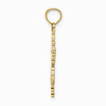 10K / 14K Yellow Gold Polished Snowflake Charm - Product Photo