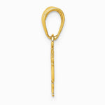 10K / 14K Yellow Gold LPN Symbol Pendant - Product Photo