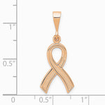 10K / 14K Rose Gold Awareness Pendant - Product Photo