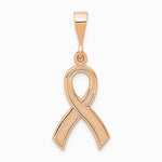 10K / 14K Rose Gold Awareness Pendant - Product Photo