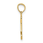 10K / 14K Yellow Gold Cut-Out Polished Mini Dog Bone Charm - Product Photo