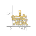10K BASEBALL MOM Charm - Product Photo
