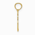 10K / 14K Yellow Gold ARIES Zodiac Charm - Product Photo