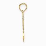 10K / 14K Yellow Gold SCORPIO Zodiac Charm - Product Photo