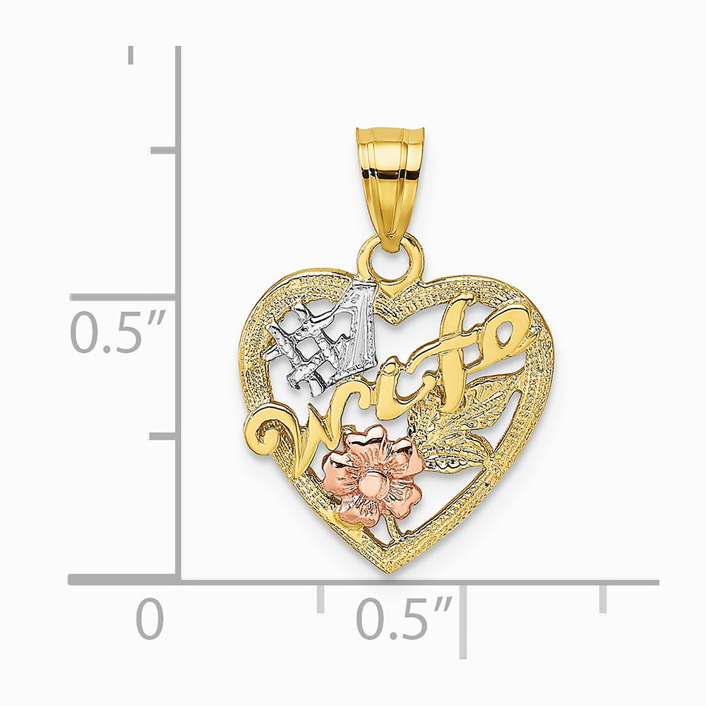 10K / 14K Two-tone with White Rodium 
