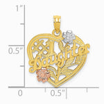 10K / 14K Two-tone with White Rhodium 