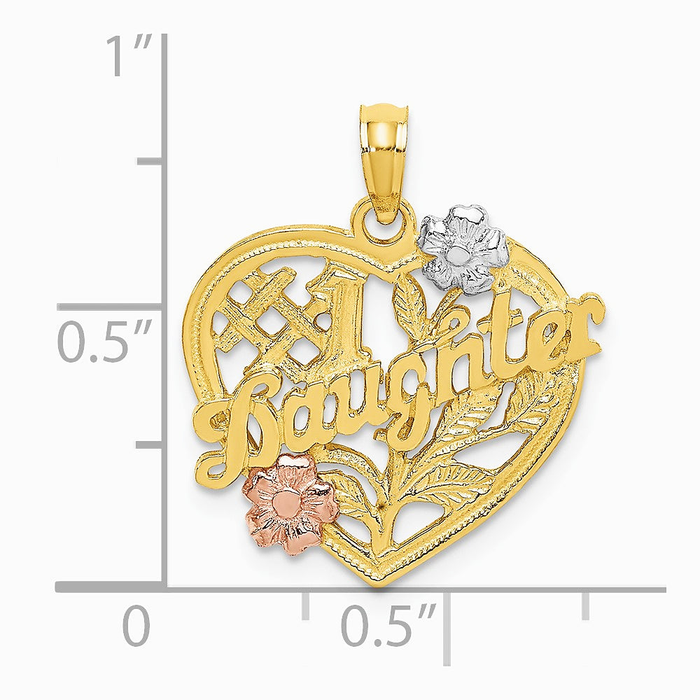 10K / 14K Two-tone with White Rhodium 