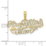 10k FIREFIGHTER'S MOM Charm - Product Photo