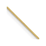 10k .5mm Box Chain - Product Photo