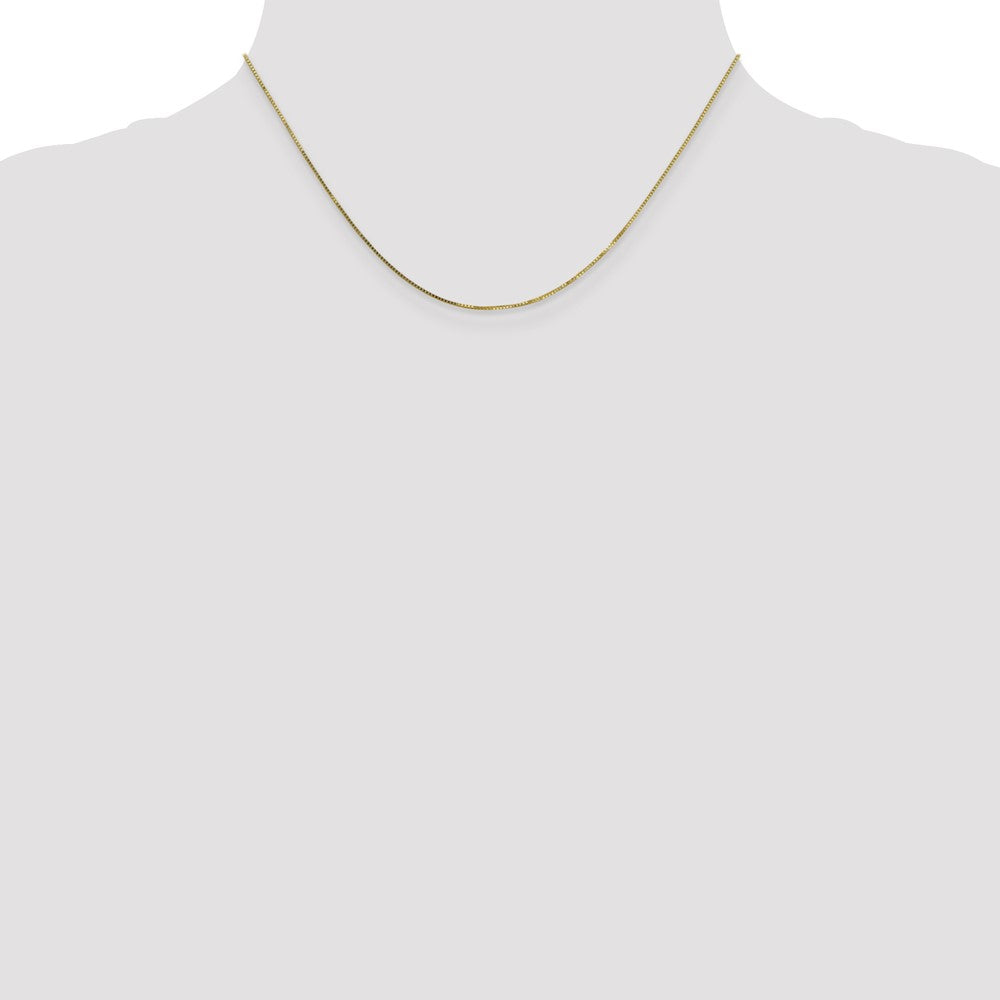 10k .7mm Box Chain - Product Photo