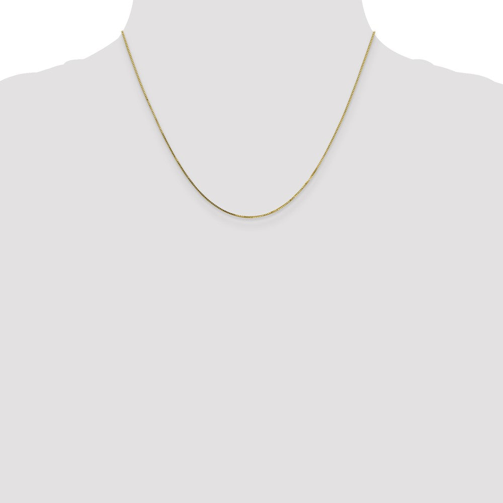 10k .7mm Box Chain - Product Photo