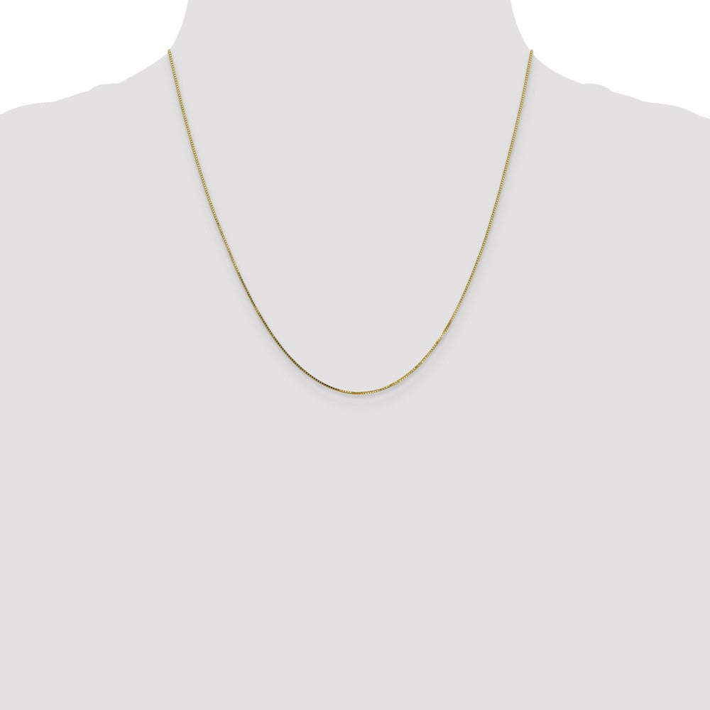 10k .7mm Box Chain - Product Photo