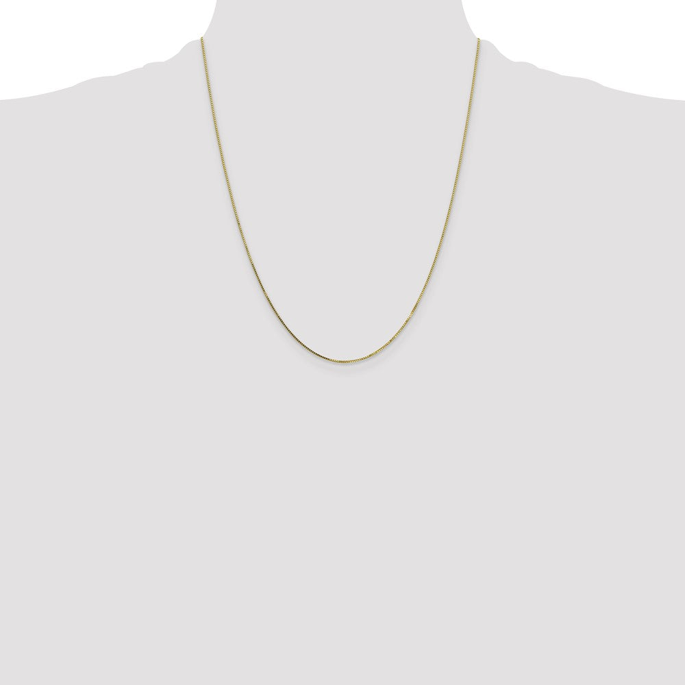 10k .7mm Box Chain - Product Photo