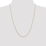 10k .7mm Box Chain - Product Photo
