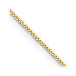 10k .7mm Box Chain - Product Photo