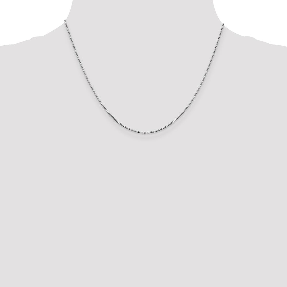 10k WG .95mm Box Chain - Product Photo