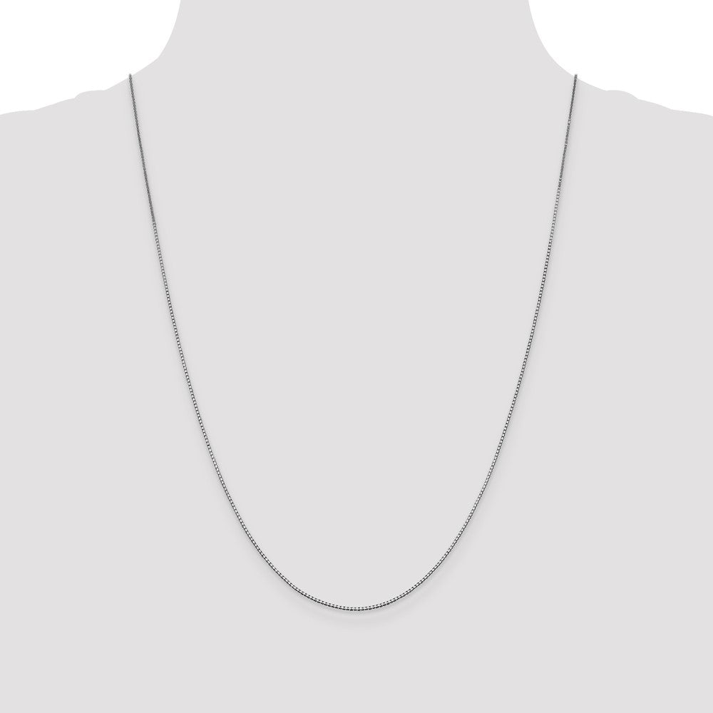 10k WG .95mm Box Chain - Product Photo
