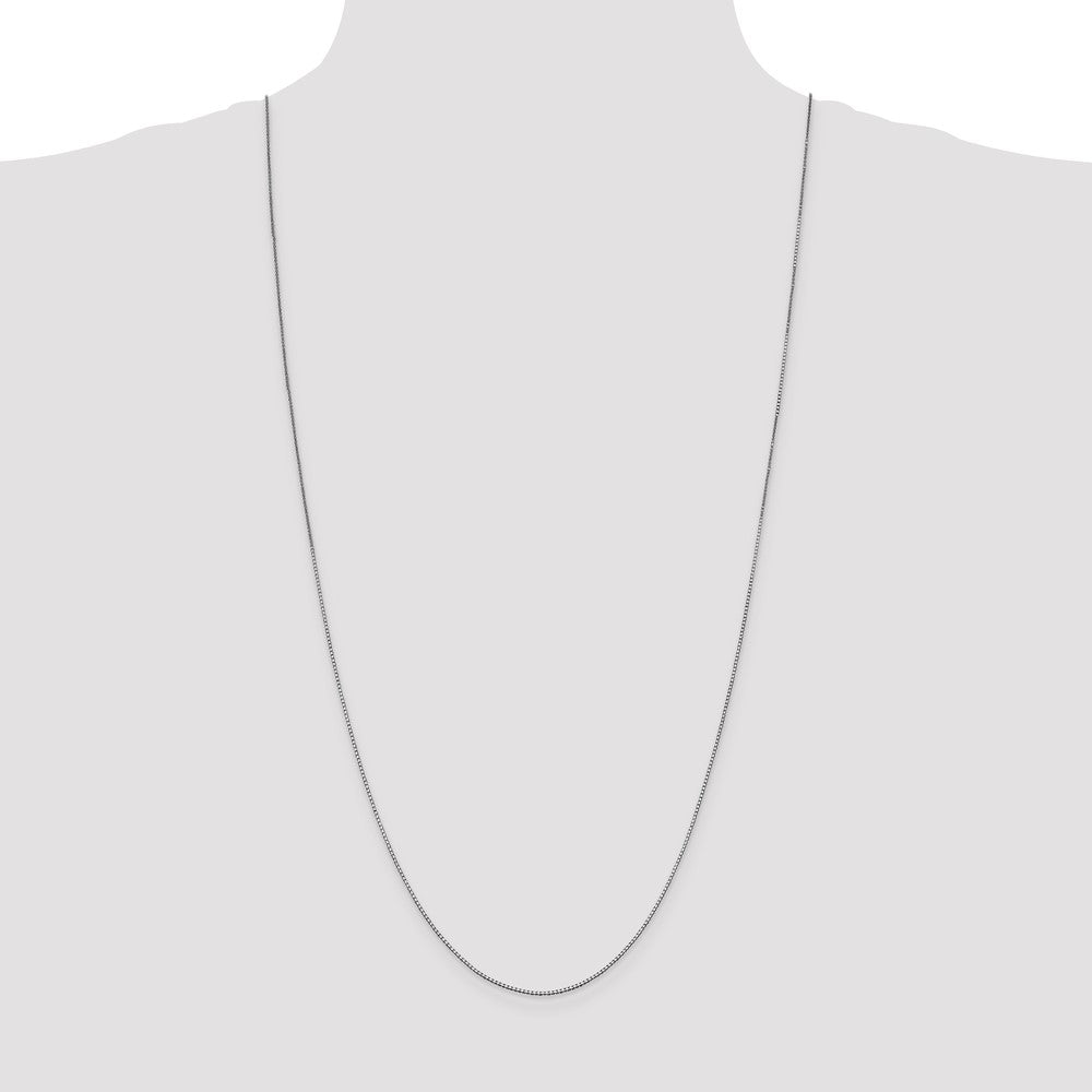 10k WG .95mm Box Chain - Product Photo
