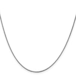 10k WG 1.05mm Box Chain - Product Photo