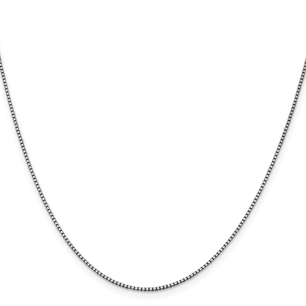 10k WG 1.05mm Box Chain - Product Photo