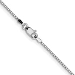 10k WG 1.05mm Box Chain - Product Photo