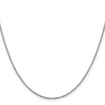 10k WG 1.1mm Box Chain - Product Photo