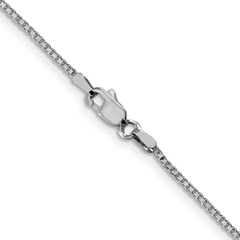 10k WG 1.1mm Box Chain - Product Photo