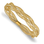 Leslie's 10K Fancy Stretch Bangle Bracelet - Product Photo