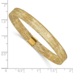 Leslie's 10K Polished Stretch Bangle - Product Photo