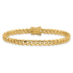 10k 5.7mm Hand-polished Miami Cuban Chain - Product Photo