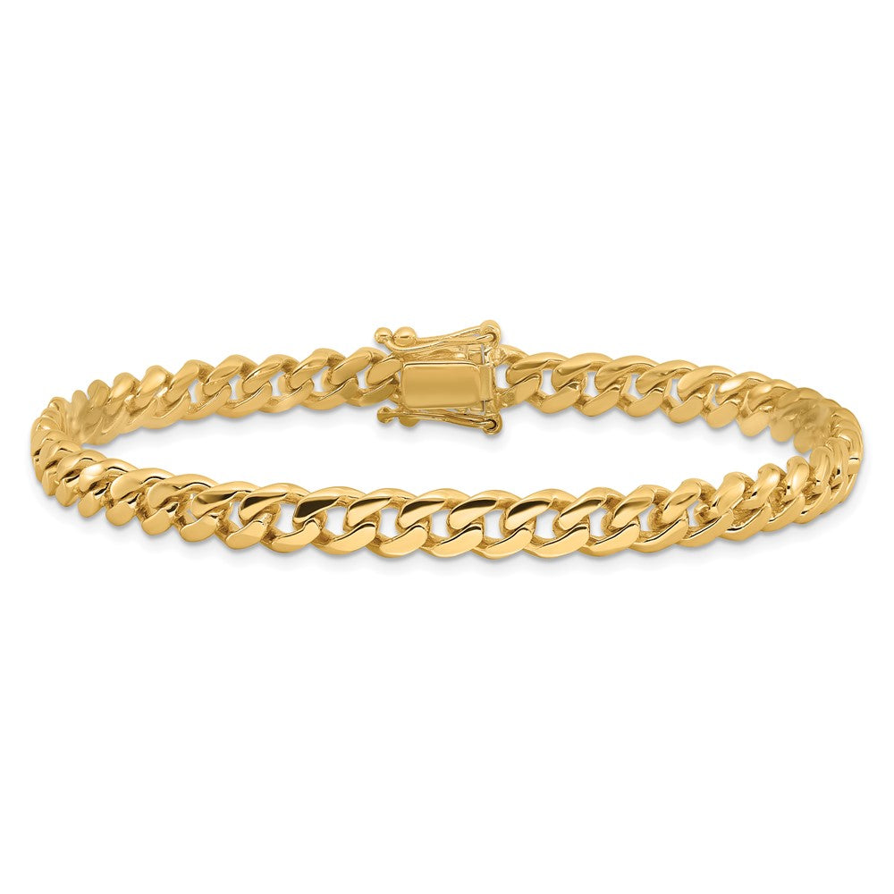 10k 5.7mm Hand-polished Miami Cuban Chain - Product Photo