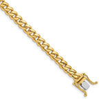 10k 5.7mm Hand-polished Miami Cuban Chain - Product Photo