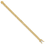 10k 7mm Hand-polished Miami Cuban Chain - Product Photo