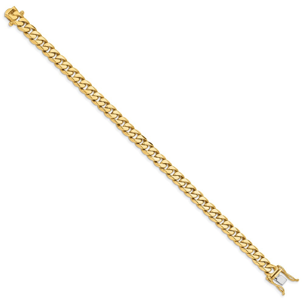 10k 7mm Hand-polished Miami Cuban Chain - Product Photo