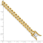 10k 7mm Hand-polished Miami Cuban Chain - Product Photo