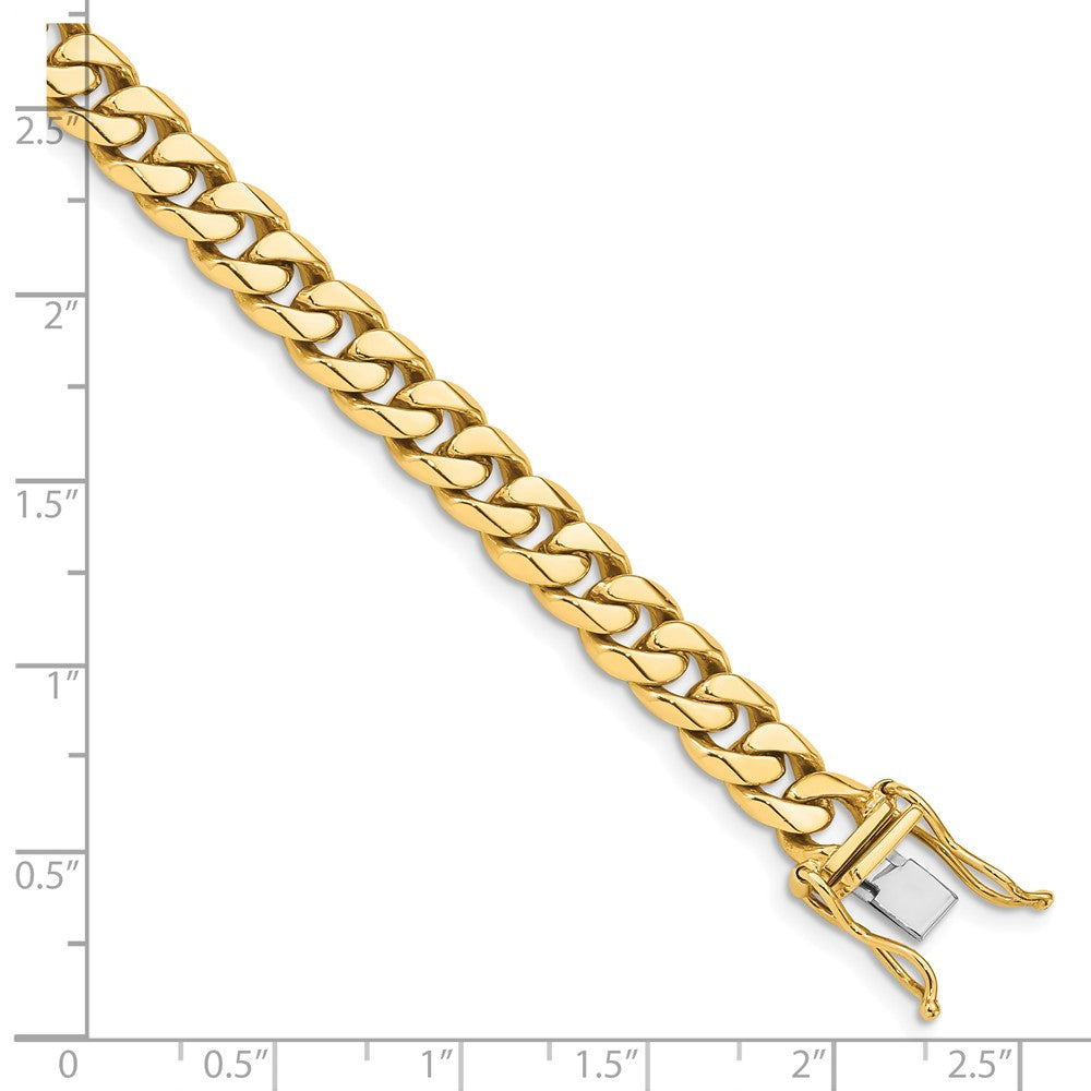 10k 7mm Hand-polished Miami Cuban Chain - Product Photo