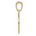 10K / 14K Yellow Gold Saint Joseph Medal Charm - Product Photo