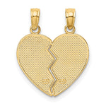 10K Enameled MOTHER - DAUGHTER Pendant - Product Photo