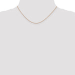 10k Rose Gold .70mm Box Chain - Product Photo