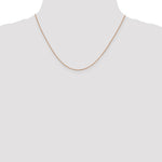 10k Rose Gold .70mm Box Chain - Product Photo