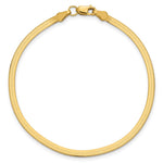 10k 2.5mm Silky Herringbone Chain - Product Photo