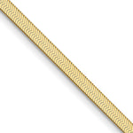10k 2.5mm Silky Herringbone Chain - Product Photo