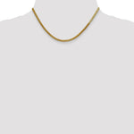 10k 3mm Silky Herringbone Chain - Product Photo